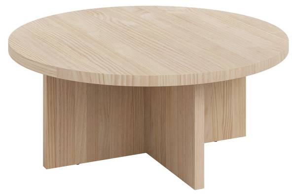 Couchtisch Turqueta Unlackiert Braun - Kiefer - 85 x 35 x 85 cm