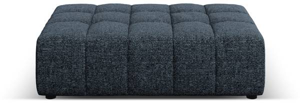 Pouf CHICAGO Hochglanz Nachtblau