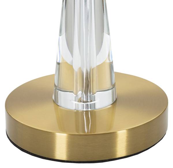 Tafellamp Kristallen goud - metaal - 30 x 56 x 30 cm