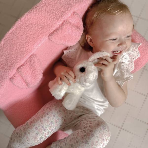 Kindersessel B2 Flamingorosa