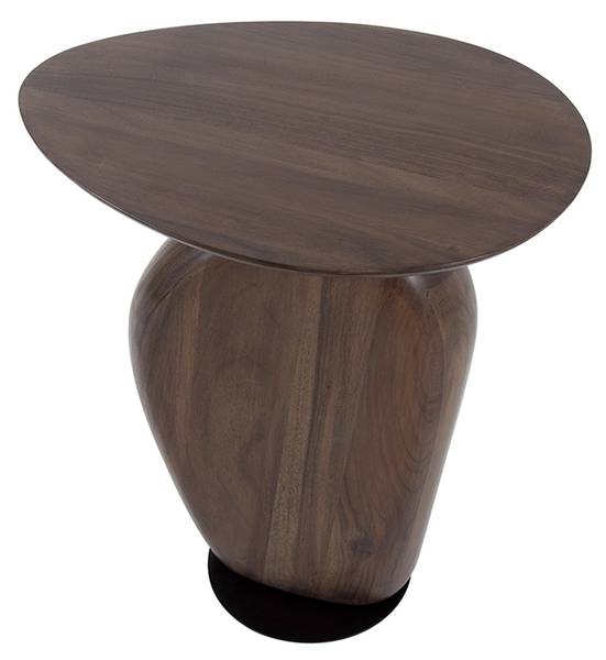 Bijzettafel MINOTA bruin - acacia - 36 x 50 x 45 cm