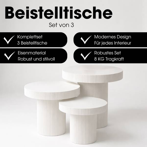 Beistelltisch Lux 3er set kaufen