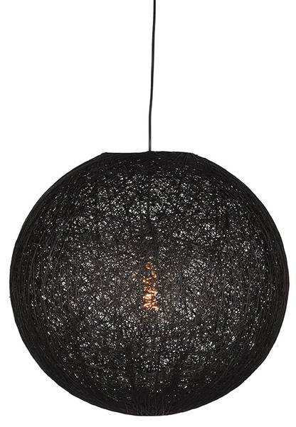 Pendelleuchte TWIST Schwarz - 45 x 45 x 45 cm