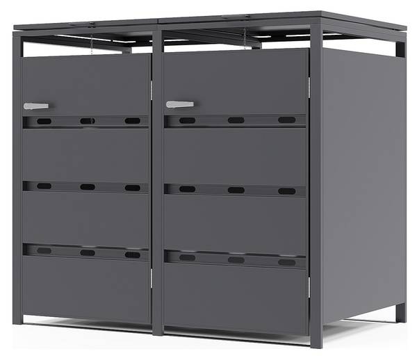 Mülltonnenbox LOKAFA Tiefe: 120 cm