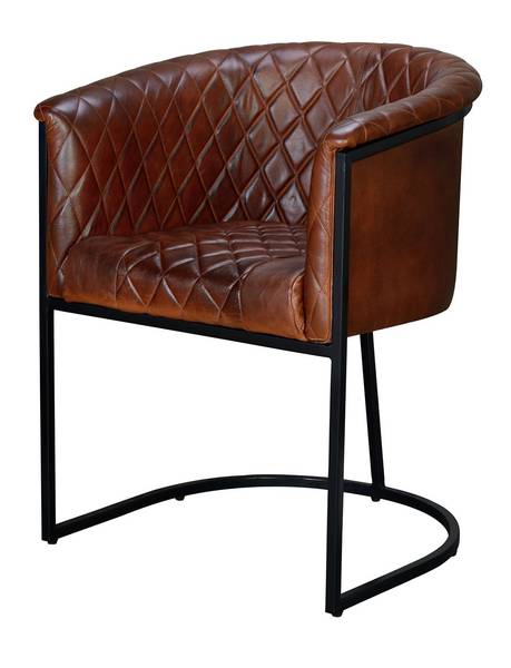 Sessel 6747 Braun - Massivholz - 60 x 76 x 62 cm