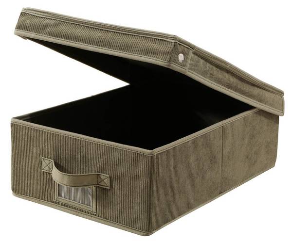 Aufbewahrungsbox 22179 Grün - Polyester - 48 x 15 x 32 cm