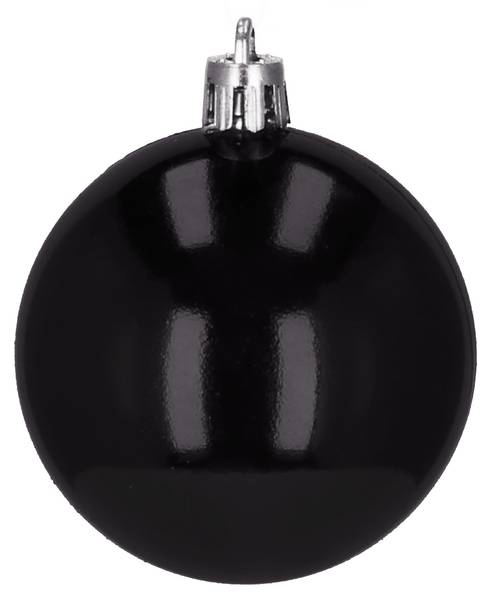 Christbaumkugel 25 Stück Schwarz