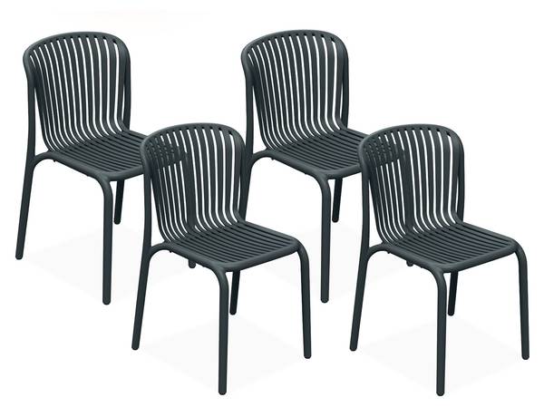 Tuinstoelen FICCARI A antracietkleurig