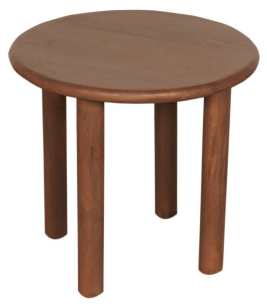 Couchtisch ENZO Braun - Massivholz - 37 x 41 x 37 cm