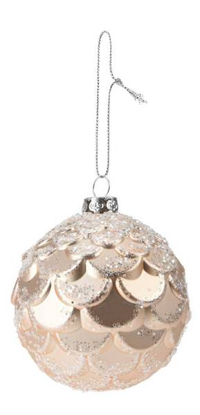 Weihnachtskugeln CAA730070 12er Set Gold - Kunststoff - 8 x 8 x 8 cm