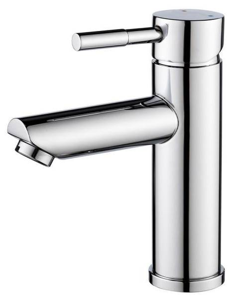 Aufsatzwaschbecken-Set NINO 3-teilig Weiß - Keramik - 38 x 13 x 38 cm