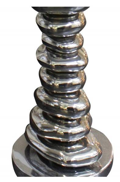 Lampe STONE Gris - Céramique - 35 x 76 x 35 cm