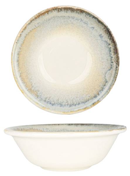 Serviesset Knidos - 24 delen porselein - Hoogte: 2 cm