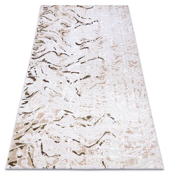Tapis Acrylique Dizayn 123 Beige / Ver Beige - Polyacrylique - 160 x 1 x 230 cm