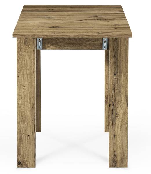 Esstisch LIVIUS Braun - Holzwerkstoff - 80 x 74 x 60 cm