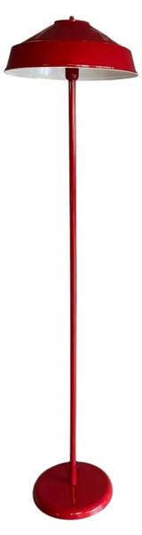Stehleuchte Rovik Rot - Metall - 35 x 165 x 35 cm