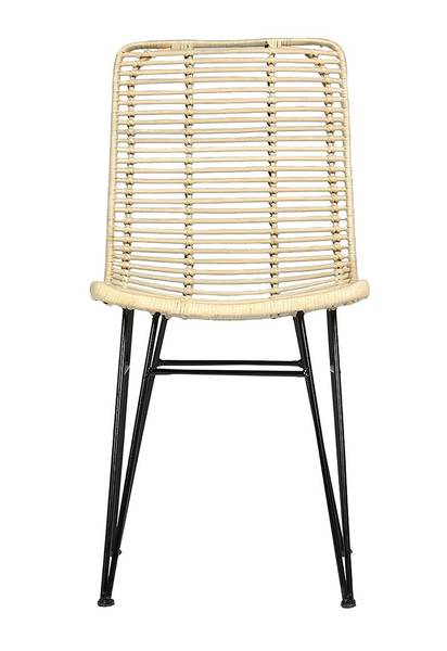 Stuhl BOHEMA Beige - Rattan - 43 x 87 x 39 cm