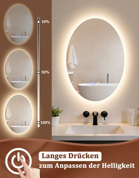 Badspiegelschrank JJei Weiß