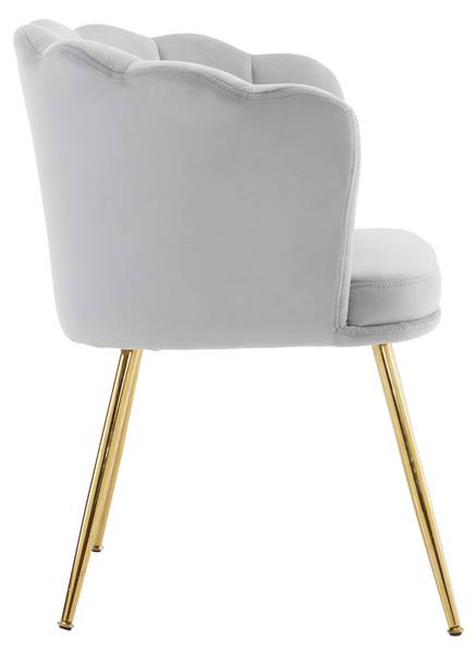 Esszimmerstuhl FlowerSunKiss (4er Set) Grau - 4er Set