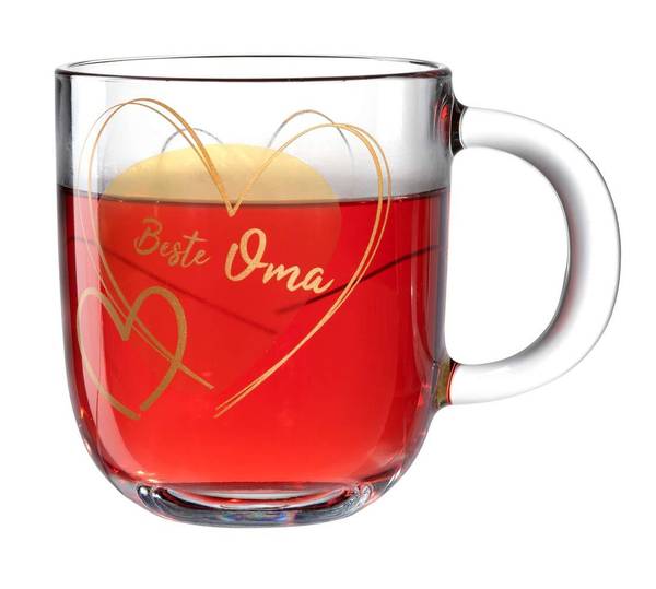 Tasse Emozione Gelb - Glas - 9 x 15 x 9 cm