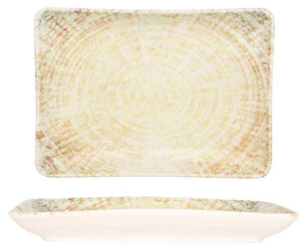 Servierschale Cinnamon 2er set Porzellan - 23 x 1 x 23 cm