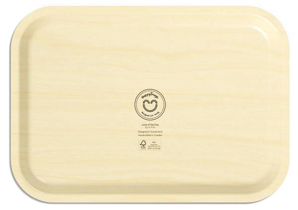 Design-Tablett Juice of the Day Birke - 24 x 1 x 34 cm