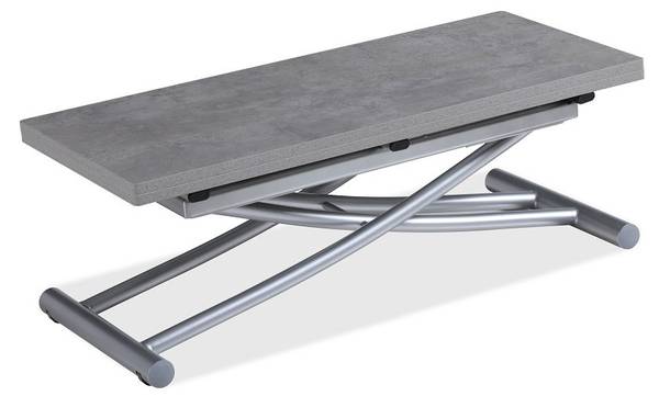 Table COLIBRI Gris - Pierre - 100 x 19 x 45 cm