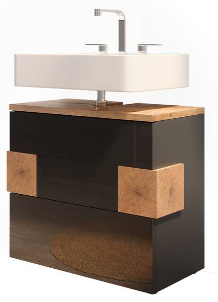 Wastafelonderkast Eden 57316 antracietkleurig