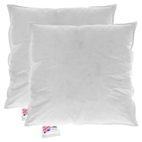 Kissenfüllung 2er-Set Federn und Daunen 40 x 10 x 40 cm