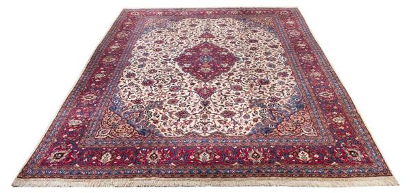 Orientteppich Oriental Rot - Naturfaser - 300 x 1 x 410 cm
