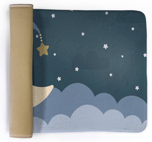 Kindertapijt Luna Cap 75 x 45 cm