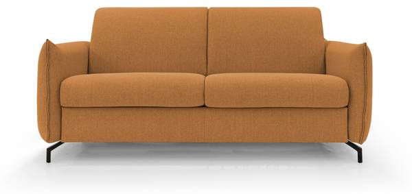 Schlafsofa Scarlet Orange - Microfaser - 175 x 95 x 96 cm