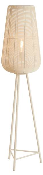 Stehleuchte ADETA Weiß - Metall - 37 x 147 x 37 cm