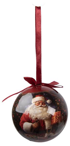 Weihnachtskugel Xmas 54499 4er Set Braun - Kunststoff - 22 x 16 x 25 cm
