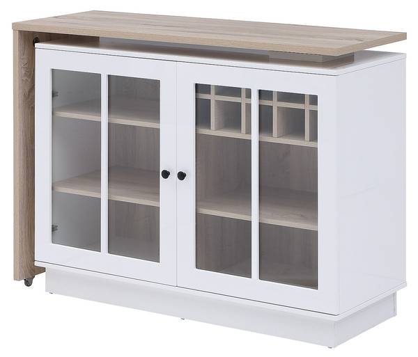 Barmöbel ARAMETA Beige - Glas - 45 x 95 x 245 cm