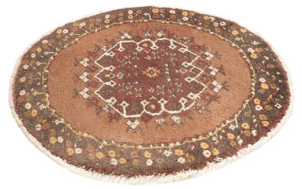 Orientteppich Oriental Naturfaser - 72 x 1 x 72 cm