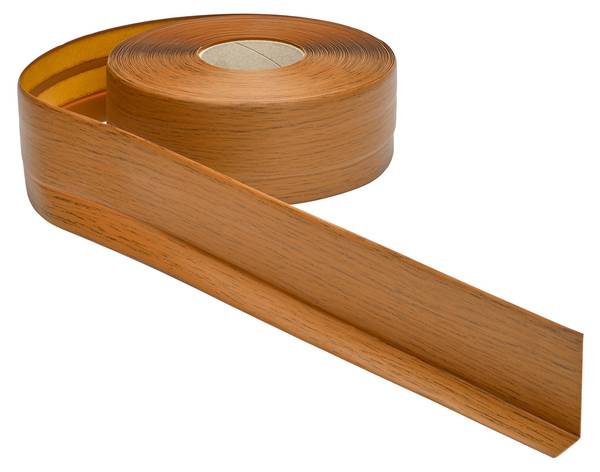 Selbstklebende Weichsockelleiste 800-15 Eiche Rustikal Dekor - Tiefe: 500 cm