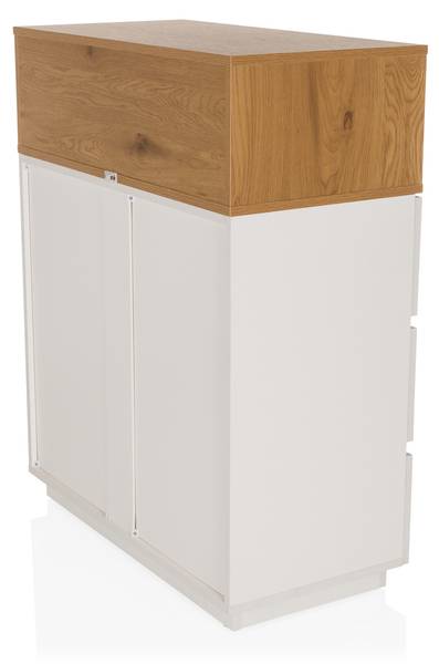 Kommode MELMO K Braun - Holzwerkstoff - 40 x 100 x 80 cm