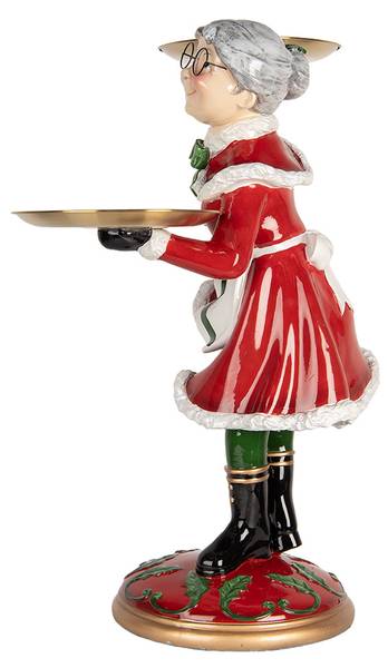 Xmas&Aleksander Rot - Kunststoff - 32 x 62 x 47 cm