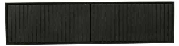 TV-Möbel MADISON Schwarz - Massivholz - 120 x 30 x 35 cm
