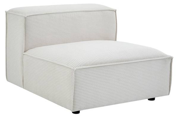 Sessel mit gerader Rückenlehne RUZOLO Beige