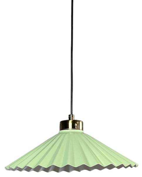 Pendelleuchte Avilla Grün - Metall - 25 x 20 x 25 cm