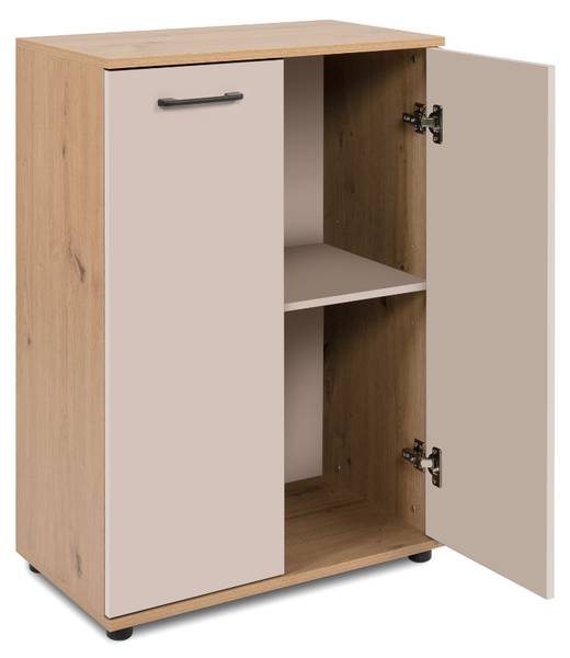 Buffet LINO Marron - Bois manufacturé - 35 x 86 x 60 cm