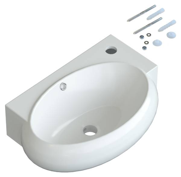 Waschbecken ECHOS Höhe: 13 cm