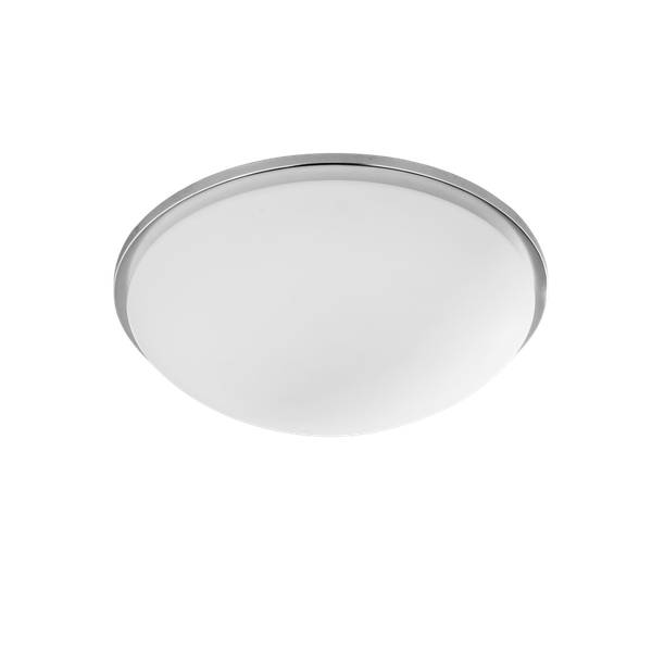 LED Badleuchte GLANTO Silber - Metall - 37 x 13 x 37 cm