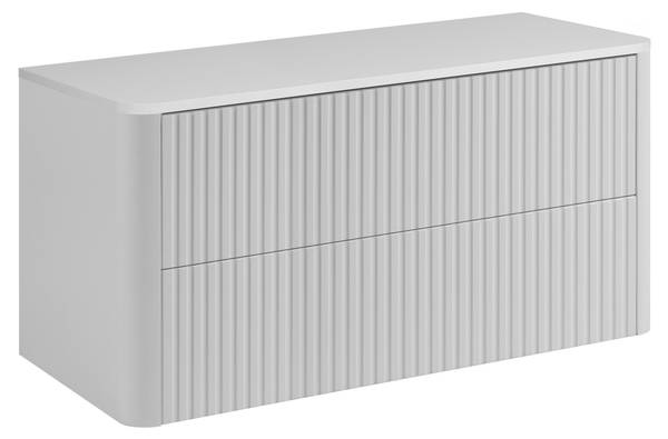 Badezimmerschrank Rhein I Weiß - Breite: 101 cm