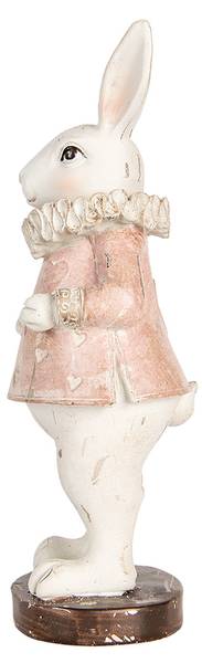 Dekorationsfigur Kaninchen Easter&Awson Beige - Kunststoff - 10 x 29 x 11 cm