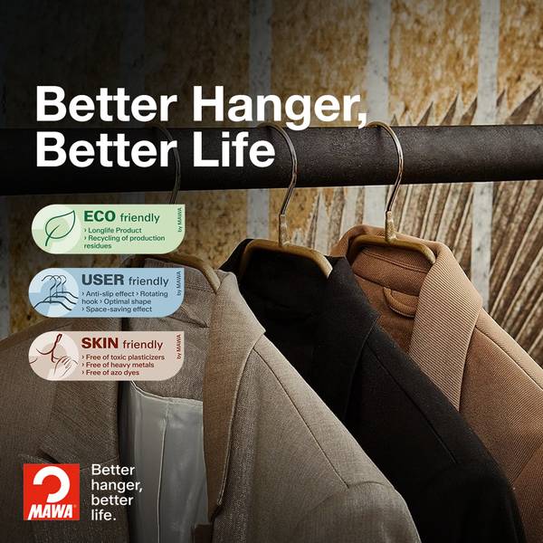 Metallbügel Bodyform 10er-Set Silber - Tiefe: 46 cm - Anzahl Teile im Set: 10