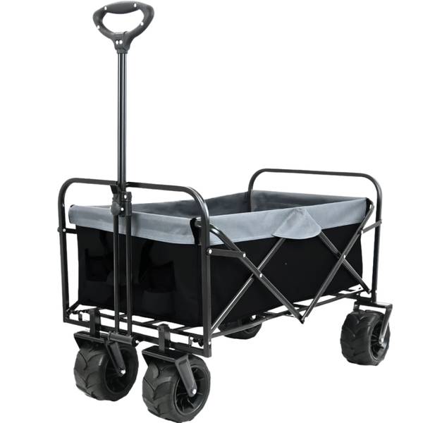 Bollerwagen faltbar CALLI Schwarz