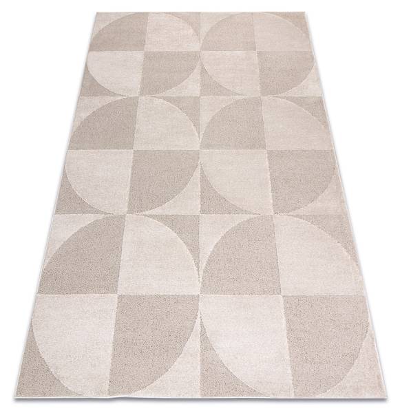 Tapis P21584 Beige - Polypropylène - 80 x 1 x 150 cm
